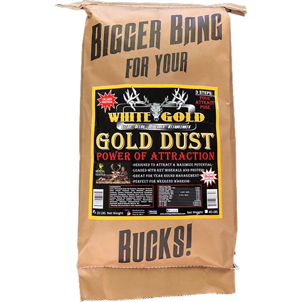 White Gold Gold Dust Attractant 20 Lb.