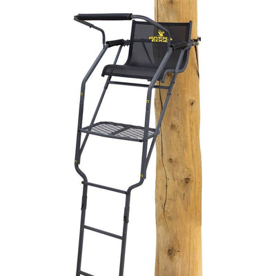Rivers Edge Ladder Stand Relax Wide General Hunting Rivers Edge Treestands Reaper Gear ReaperGear.com Bow Hunting Store Black Friday Cyber Monday Sale