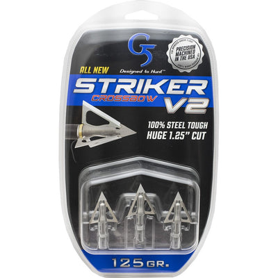 G5 Striker V2 Crossbow Broadhead 125 Gr. 3 Pk.