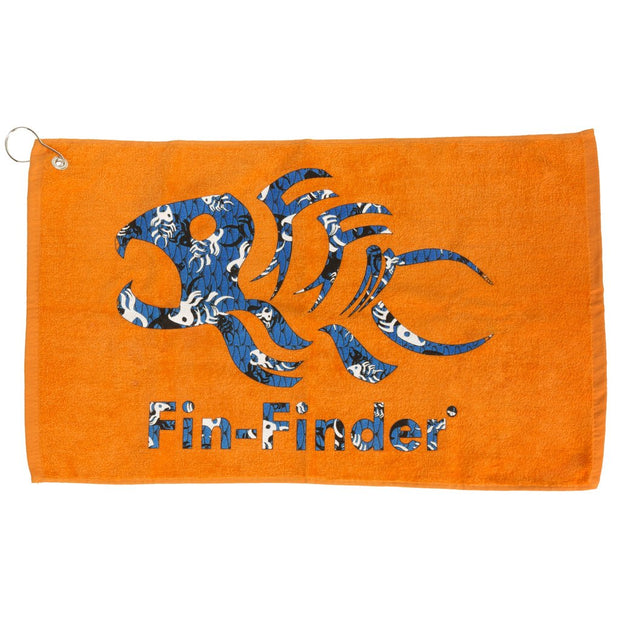 Fin Finder Hand Towel Fin Finder Camo-orange