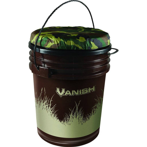 Vanish Dove Bucket W- Lid Camo General Hunting Vanish Reaper Gear ReaperGear.com Bow Hunting Store Black Friday Cyber Monday Sale