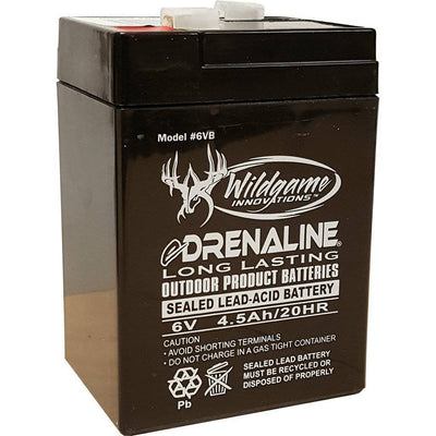 Wildgame Rechargeable Battery 6v Tab Top General Hunting Wildgame Innovation Reaper Gear ReaperGear.com Bow Hunting Store Black Friday Cyber Monday Sale