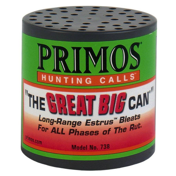 Primos The Great Big Can Doe Bleat General Hunting Primos Reaper Gear ReaperGear.com Your Bow Hunting Headquarters, Best Prices & FREE SHIPPING! Black Friday Cyber Monday Sale