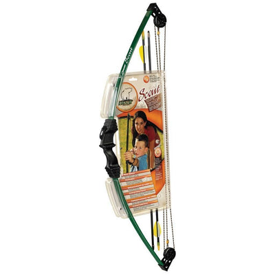 Bear Scout Bow Set Green 8-13 Lbs. Rh-lh Archery Bear Reaper Gear ReaperGear.com Your Bow Hunting Headquarters, Best Prices & FREE SHIPPING! Black Friday Cyber Monday Sale