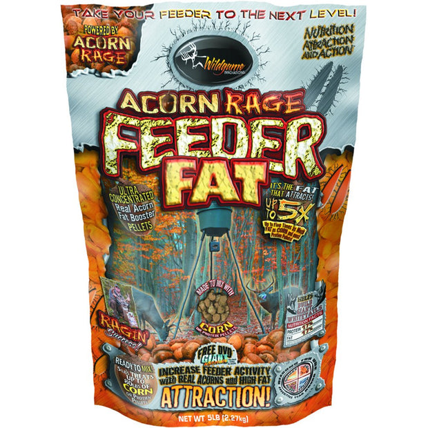 Wildgame Acorn Rage Feeder Fat 5 Lbs.