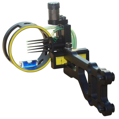 GWS Green Monster Pro Sight Black 5 Pin .029- .019- .010 Archery GWS Reaper Gear ReaperGear.com Bow Hunting Store Black Friday Cyber Monday Sale