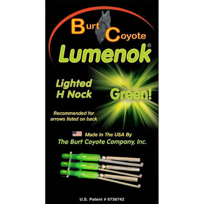 Lumenok Lighted Nock HD Orange H Nock 3 pk. Archery Lumenok Reaper Gear ReaperGear.com Bow Hunting Store Black Friday Cyber Monday Sale