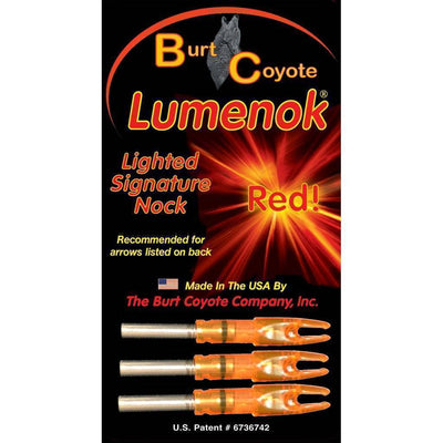 Lumenok Lighted Nock HD Orange S Nock 3 pk. Archery Lumenok Reaper Gear ReaperGear.com Bow Hunting Store Black Friday Cyber Monday Sale