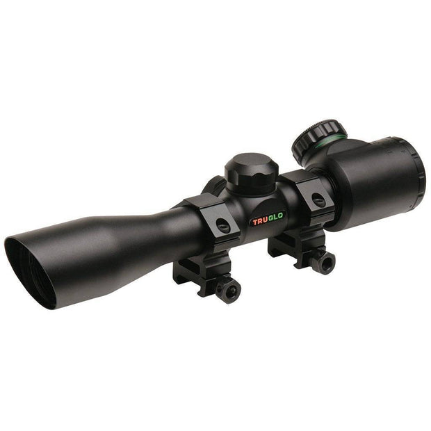 TruGlo 4x32 Crossbow Scope Illuminated Reticle Crossbow TruGlo Reaper Gear ReaperGear.com Your Bow Hunting Headquarters, Best Prices & FREE SHIPPING! Black Friday Cyber Monday Sale