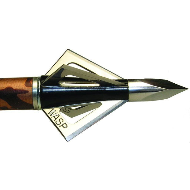 Wasp Boss Broadhead 4 Blade 100 gr. 3 pk. Archery Wasp Reaper Gear ReaperGear.com Bow Hunting Store Black Friday Cyber Monday Sale