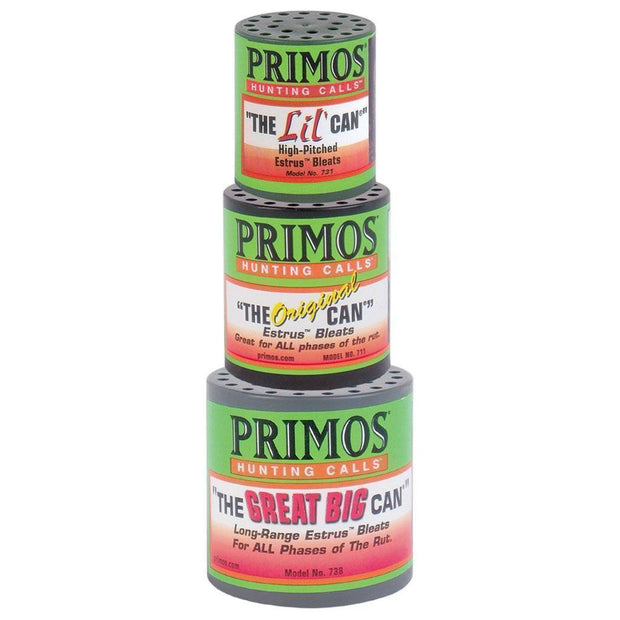 Primos The Can Family Pack 3 Pk. General Hunting Primos Reaper Gear ReaperGear.com Your Bow Hunting Headquarters, Best Prices & FREE SHIPPING! Black Friday Cyber Monday Sale