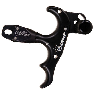 Tru Ball Champ Release Black 3 Finger Small