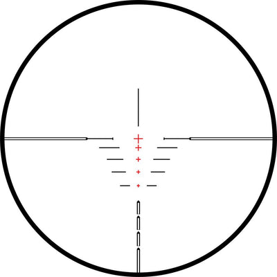 Hawke Xb1 Crossbow Scope 1.5-5 X 32 Illuminated Reticle