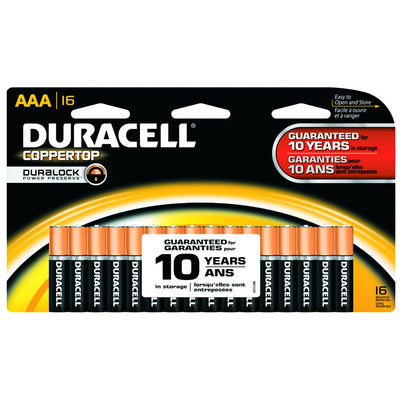 Duracell Coppertop Battery Aaa 16 Pk.
