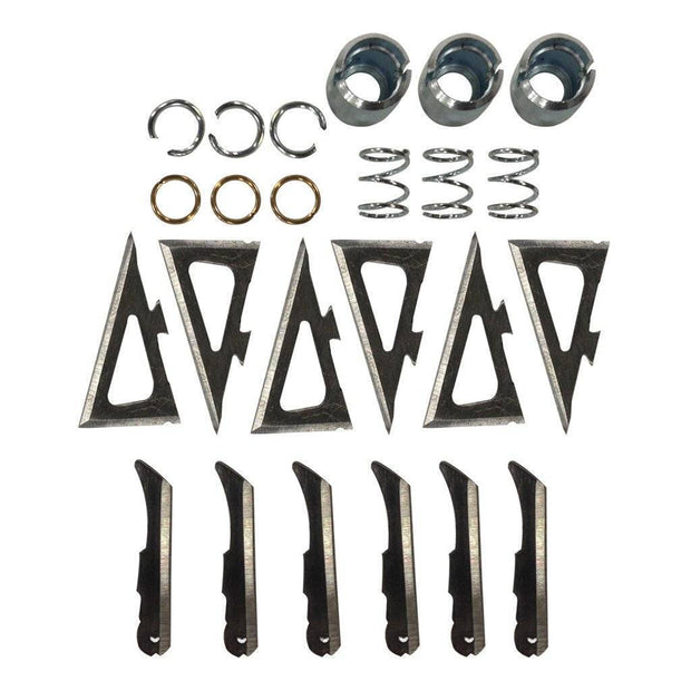 Grim Reaper Hybrid Replacement Kits 100 gr. 9 pk. Archery Grim Reaper Reaper Gear ReaperGear.com Bow Hunting Store Black Friday Cyber Monday Sale