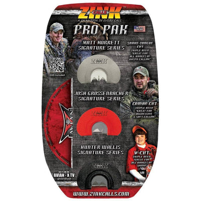 Zink Signature Series Pro Pak Diaphragm 3 Call Set General Hunting Zink Reaper Gear ReaperGear.com Your Bow Hunting Headquarters, Best Prices & FREE SHIPPING! Black Friday Cyber Monday Sale