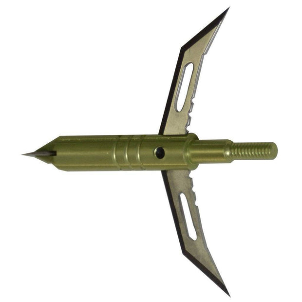 Xecutioner Broadhead Expandable Green 100 gr. 4 pk. Archery Xecutioner Reaper Gear ReaperGear.com Your Bow Hunting Headquarters, Best Prices & FREE SHIPPING! Black Friday Cyber Monday Sale