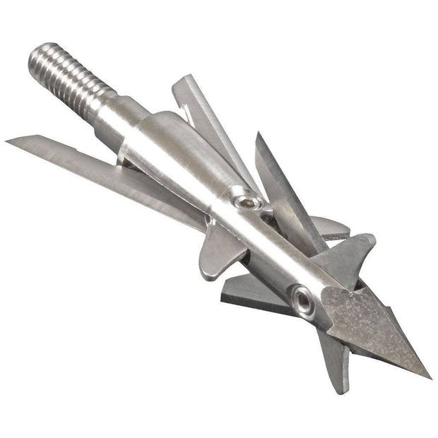 TruGlo Titanium X Broadhead Mechanical 4 Blade 100 gr 3 pk Archery TruGlo Reaper Gear ReaperGear.com Bow Hunting Store Black Friday Cyber Monday Sale