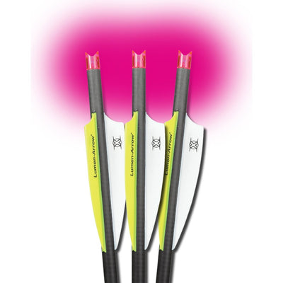 Lumenok Crossbow Bolt Pink Moon 22 In 3 Pk