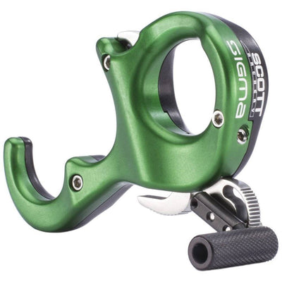 Scott Sigma Release Black-Green 3 Finger Archery Scott Reaper Gear ReaperGear.com Bow Hunting Store Black Friday Cyber Monday Sale