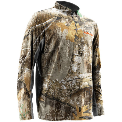 Nomad Cooling 1-4 Zip Realtree Edge Large