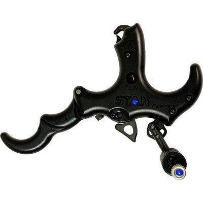 Stan Perfex-long Neck Thumb Release Blackout 3 Or 4 Finger Medium Archery Stanislawski Reaper Gear ReaperGear.com Bow Hunting Store Black Friday Cyber Monday Sale