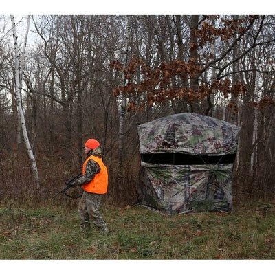 Barronett Big Mike 2.0 Blind Backwoods Camo General Hunting Barronett Reaper Gear ReaperGear.com Your Bow Hunting Headquarters, Best Prices & FREE SHIPPING! Black Friday Cyber Monday Sale