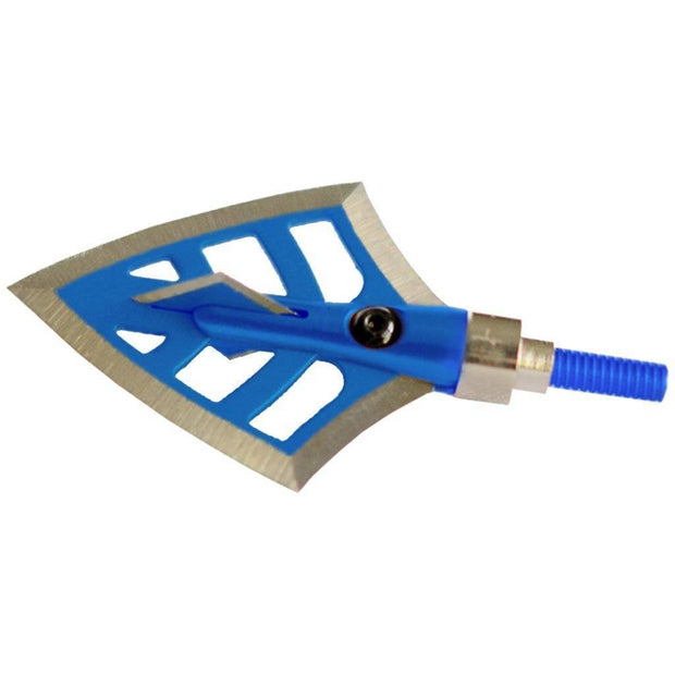Dirt Nap Gear DRT Broadheads Double Bevel Blue 100-125 gr. Archery Dirt Nap Gear Reaper Gear ReaperGear.com Bow Hunting Store Black Friday Cyber Monday Sale
