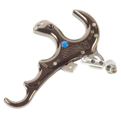 Stan Sx3 Heavy Metal Release Black 4 Finger Medium Archery Stanislawski Reaper Gear ReaperGear.com Bow Hunting Store Black Friday Cyber Monday Sale