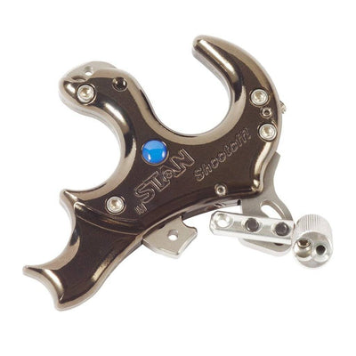Stan Shootoff Tl Heavy Metal Release Black 3 Finger Medium Archery Stanislawski Reaper Gear ReaperGear.com Bow Hunting Store Black Friday Cyber Monday Sale