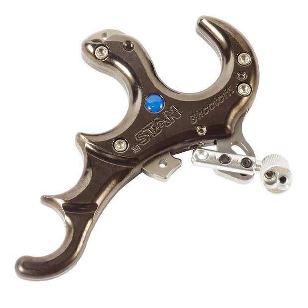 Stan Shootoff Tl Heavy Metal Release Black 4 Finger Medium Archery Stanislawski Reaper Gear ReaperGear.com Bow Hunting Store Black Friday Cyber Monday Sale