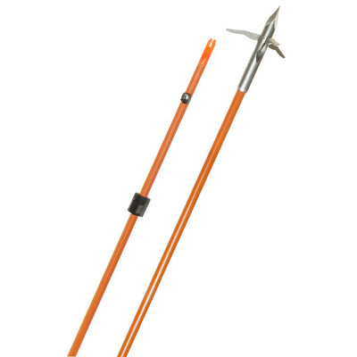 Fin Finder Raider Pro Arrow Orange W-innerloc 3 Barb Grapple Point