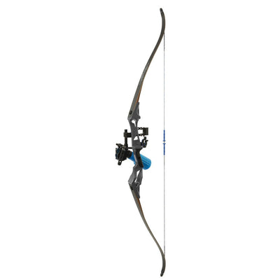 Fin Finder Bank Runner Recurve Winch Pro Pkg Black 35lbs Rh