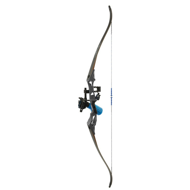 Fin Finder Bank Runner Recurve Winch Pro Pkg Black 35lbs Rh