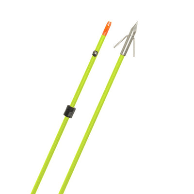 Fin Finder Raider Pro Arrow Flo Green W- Bighead Point