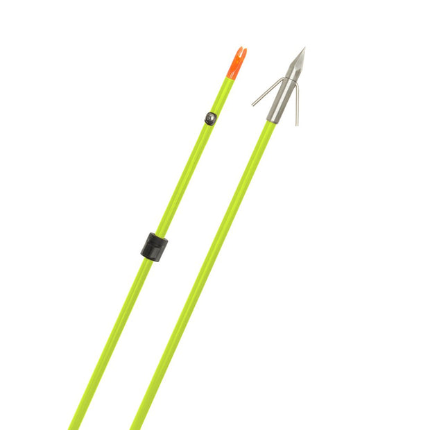 Fin Finder Raider Pro Arrow Flo Green W- Bighead Point