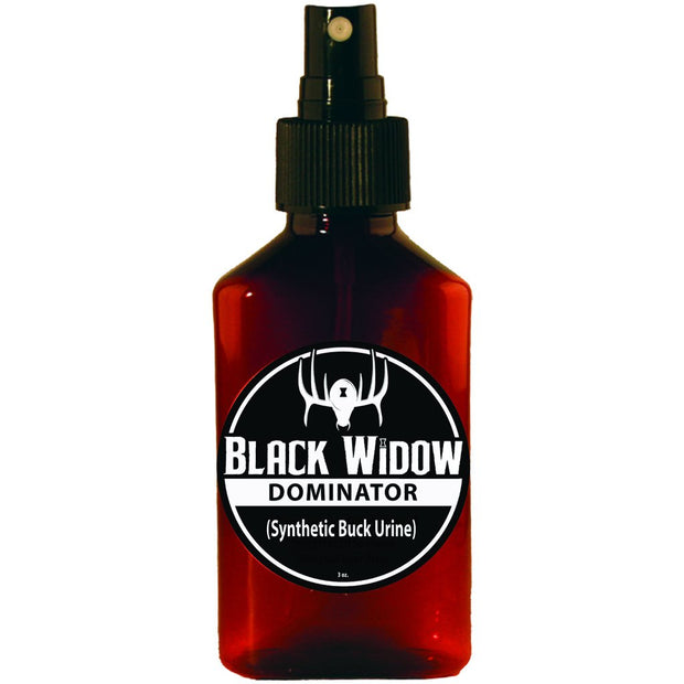 Black Widow Dominator Synthetic Deer Lure Buck Urine 3 Oz.