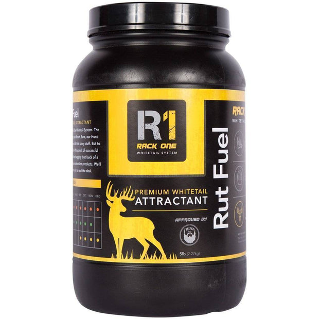 Rack One Rut Fuel Attractant 5 lb. General Hunting Rack One Reaper Gear ReaperGear.com Your Bow Hunting Headquarters, Best Prices & FREE SHIPPING! Black Friday Cyber Monday Sale