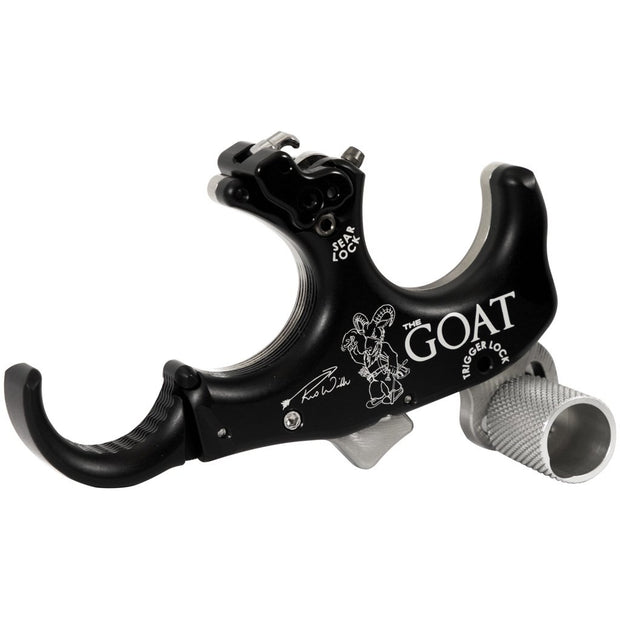 Tru Ball Goat Release Black 3 Finger Large