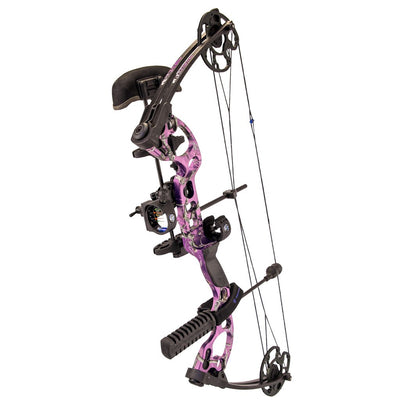 Quest Radical Bow Pkg. Rt Ap Purple 17.5-30in 70lb Lh