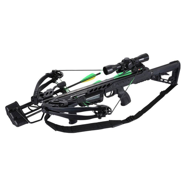 SA Sports Empire Aggressor 390 Crossbow Pkg. Black Bows & Crossbows SA Sports Reaper Gear ReaperGear.com Bow Hunting Store Black Friday Cyber Monday Sale